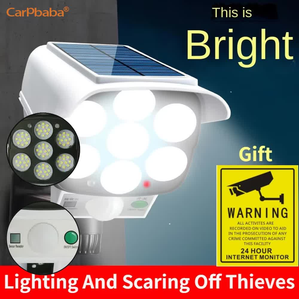 Outdoor Solar Light Motion Sen – Home Security Wireless Cameras recenzja i cena