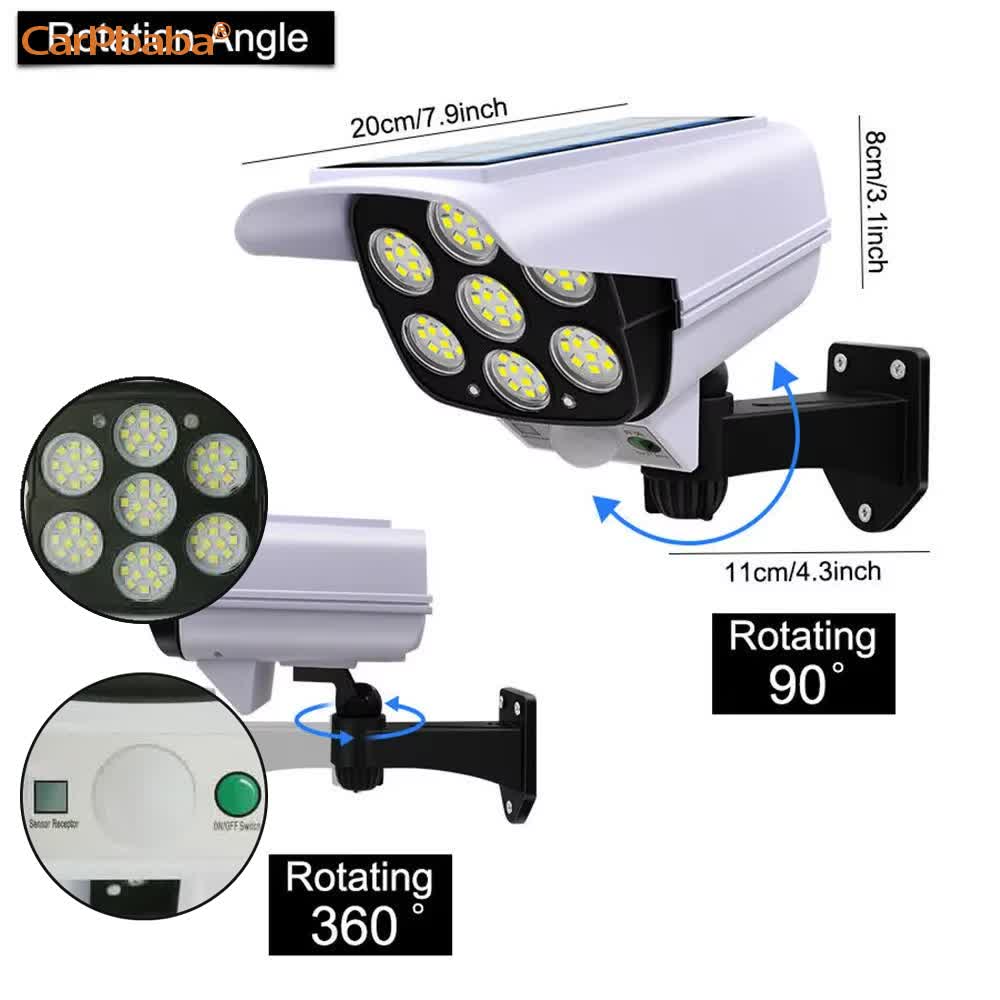 Outdoor Solar Light Motion Sen – Home Security Wireless Cameras recenzja i cena